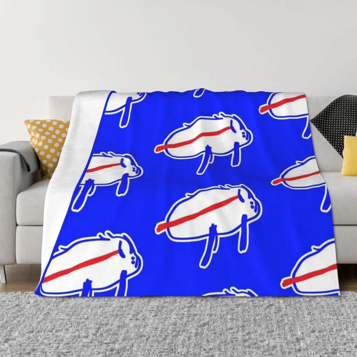 

Josh Allen Drawing Throw Blanket Bed covers For Sofa Thin for babies Picnic Blankets