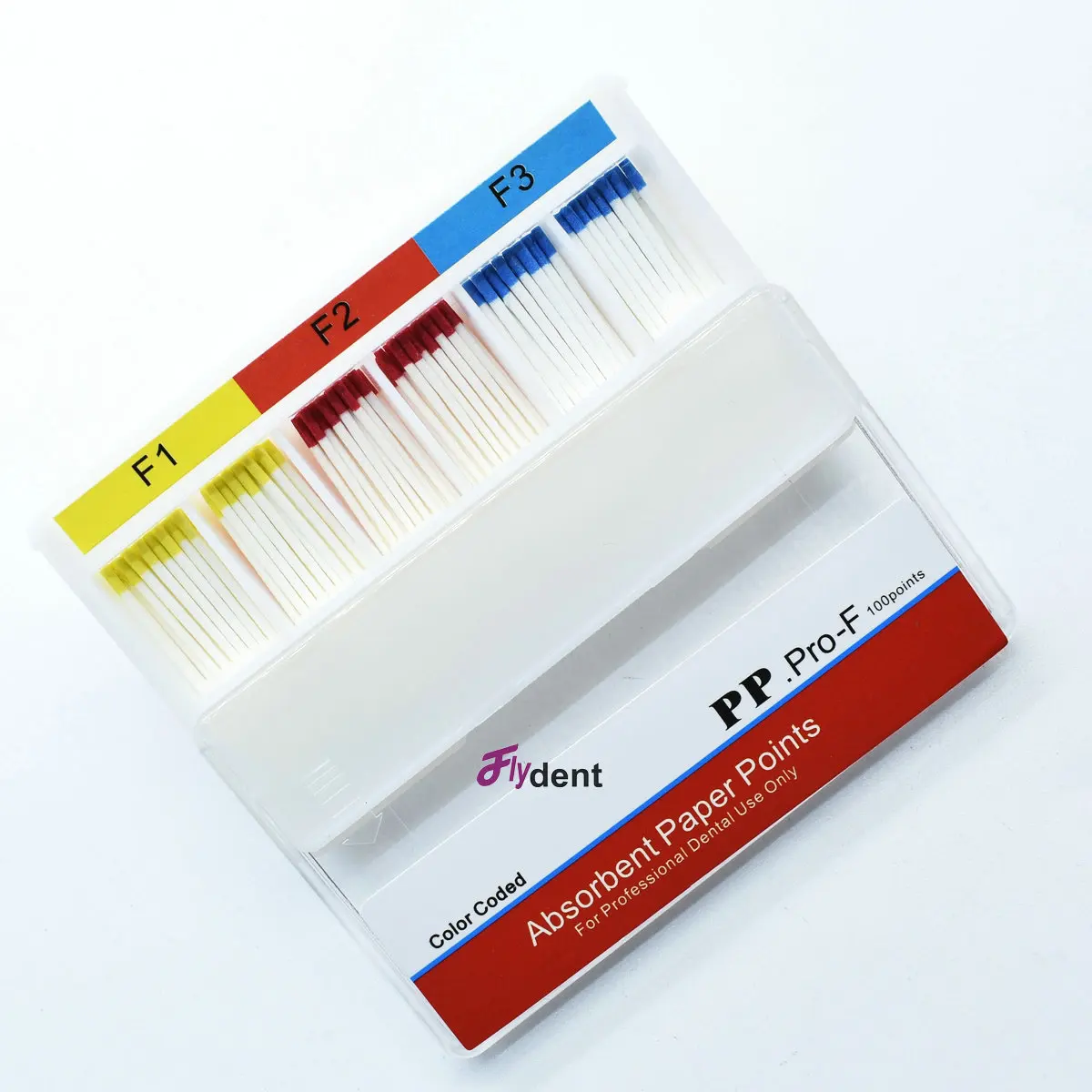 Dental PP Taper F1 F2 F3  Endodontics Paper Tips Cone Disposable Dental Absorbent Paper Points Dentistry Materia