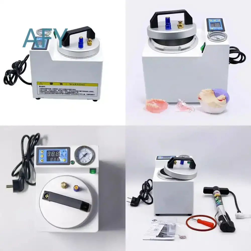 Denture Pressure Polymerizer Pressure Cooker for Orthodontic Silicone Rubber Restoration Dental Lab Equipment for Denture
