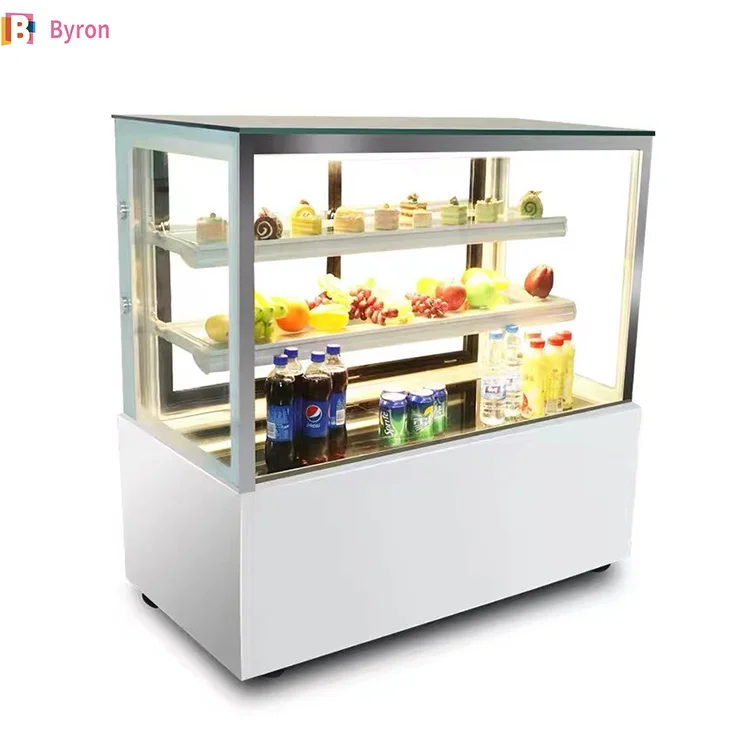 cake display refrigerator table cake cabinet refrigerator display cakes