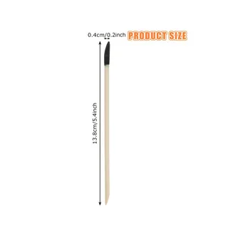 16Pcs Matchstick Sloped Sanding Sticks, Fine Detail Sanding Rods, Polishing Sand Sticks for Plastic Model Woodworking Hobby Craf