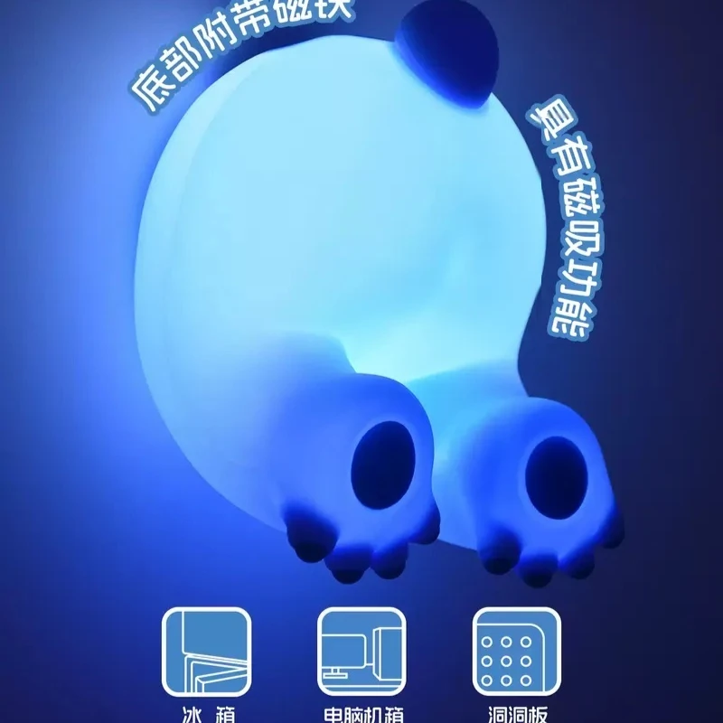 

Ночник-светильник «Аниме Стич» с магнитным управлением, прикроватная лампа для спальни, настольный декор, украшение, подарок на день рождения или Рождество для мальчиков и девочек