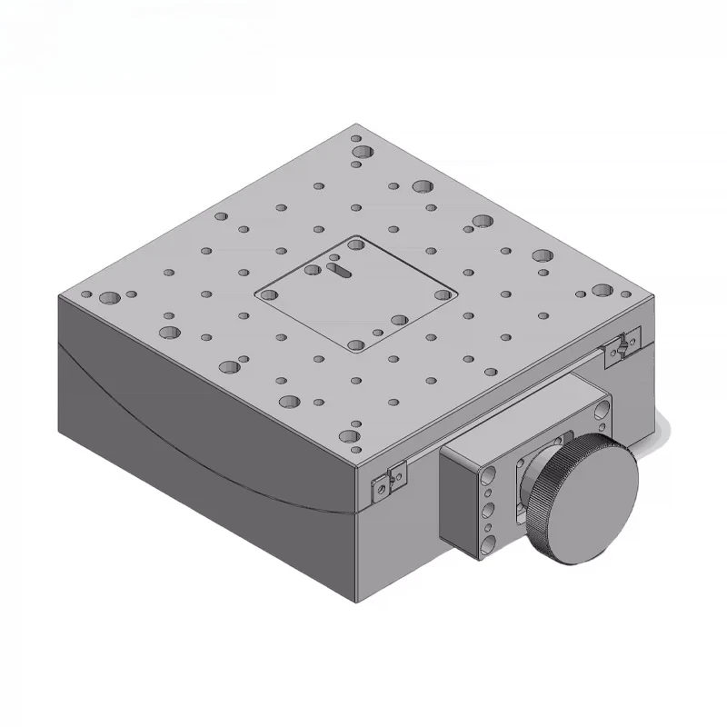 Manual Goniometer Stage 200x200 280x280 High Precision Arc Tilt Table