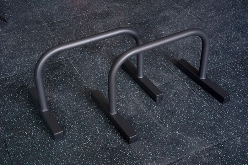 Produzione di rack Parallette fitness di alta qualità Push Up Parallel Bar Calisthenics Dip Bar