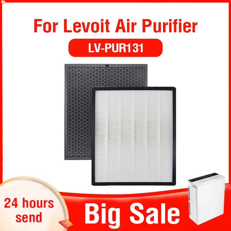 For Levoit Hepa Filter LV-PUR131 Activated Carbon Filter Levoit LV-PUR131S Hepa Filter Levoit for LV-PUR131-RF