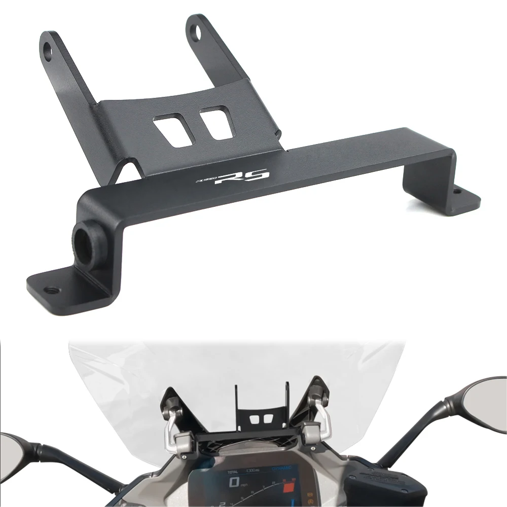 

GPS Sat NAV Mount Motorcycle Raised Navigation Mount Navigator Relocation Kit Fit For BMW R1250RS 2019 2020 2021 2022 2023 2024