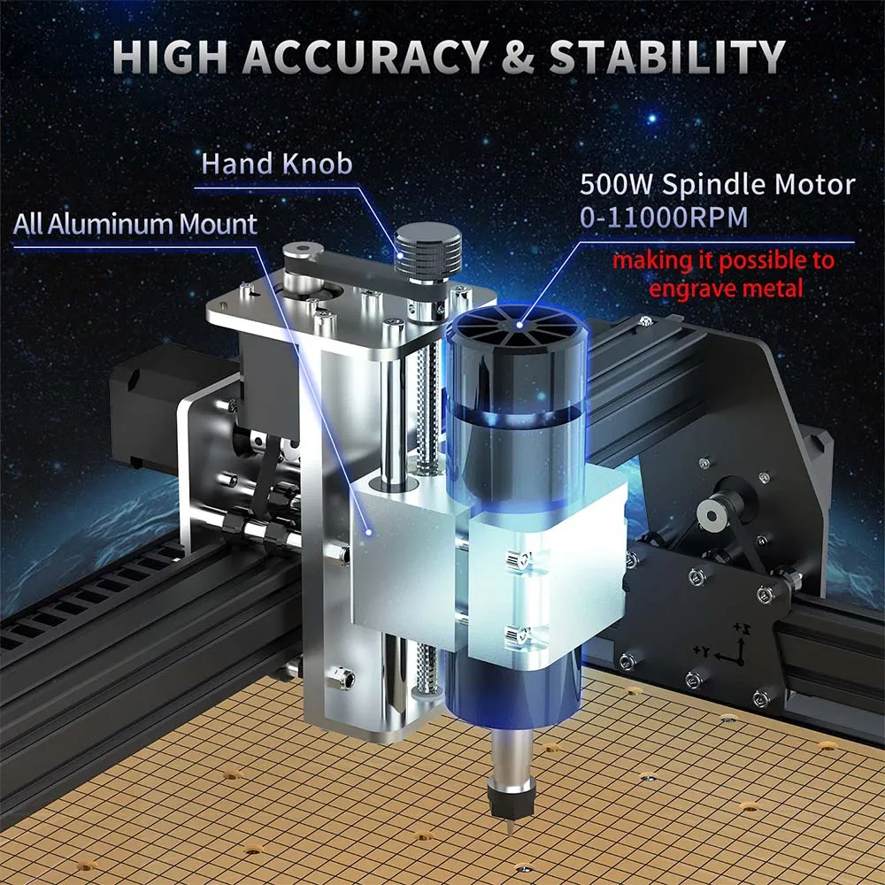 Mini CNC Engraving Machine for Metal