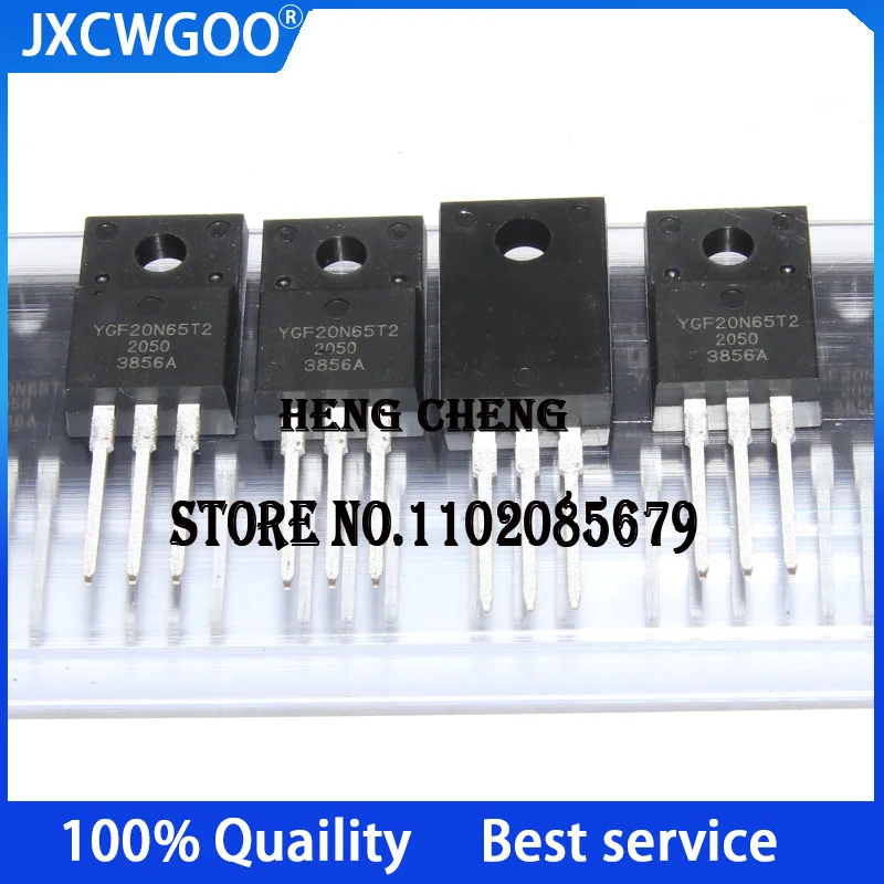 10PCS 100%New Original YGF20N65T2 TO-220 IGBT tube/module