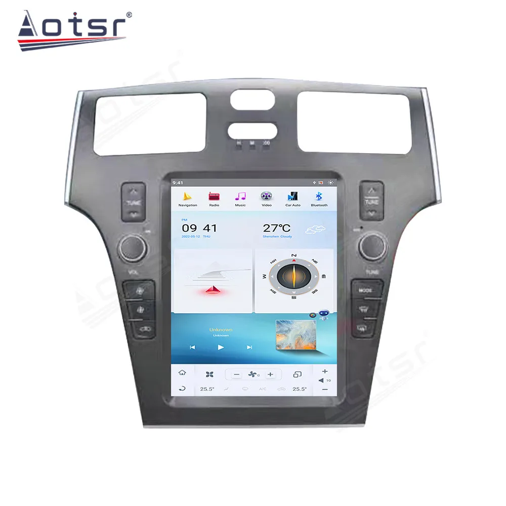 10.4'' Qualcomm 8 core forTesla For Lexus ES 300 330 2005-2009 Car Radio Multimedia Player Android 11 Auto GPS Navi Carplay Head