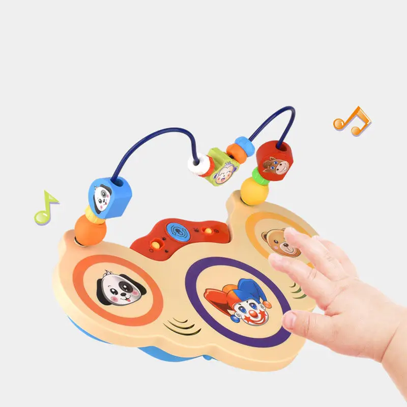 Baby Musical Instrument Hand Clap Drum Baby Toy Music Clap Drum Multi-functional Music Drum Educational Toy