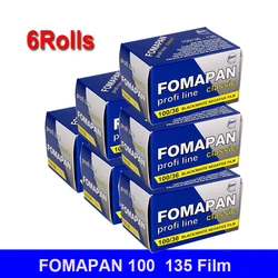 New 6 ROLL NEW Fomapan Classic 100 135 Kinetoscope Move Films New Classic Black And White Subpackage Rolls 36 Exposure Per Roll