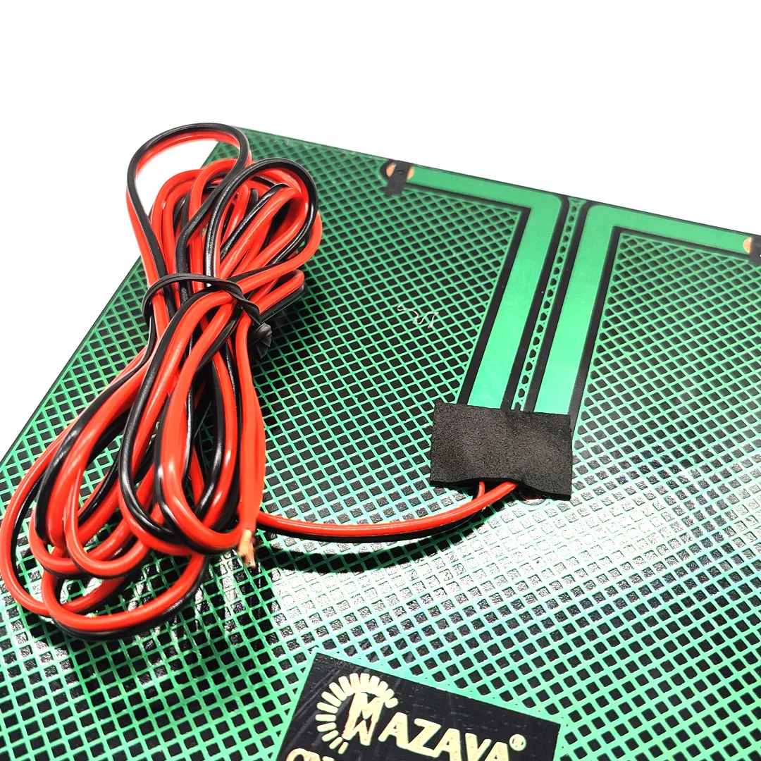 لوحة الايبوكسي الشمسية مع خطوط حمراء وسوداء الخلايا الضوئية لتقوم بها بنفسك الألواح الشمسية المخصصة 18 فولت 5 واط/12 فولت 4.2 واط/5 فولت 150MA