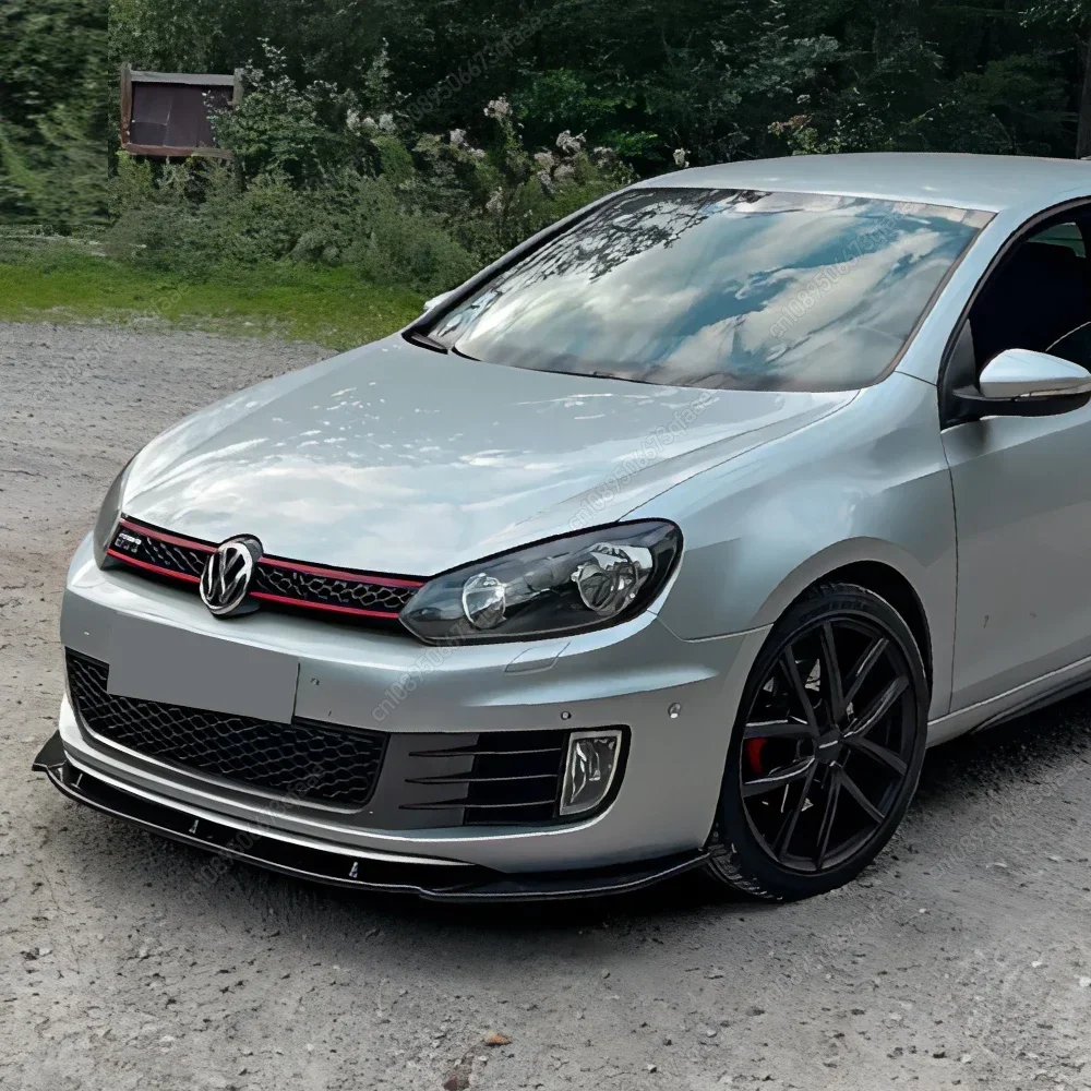 

Автомобильный передний бампер, спойлер, сплиттер, диффузор для VW Golf 6 MK6 GTI GTD R R20 2008-2013, спойлер Canard, обвесы, тюнинг ABS