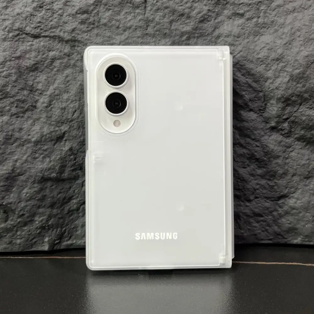 Einfarbige Scharnierschutz-Handyhülle für Samsung Galaxy Z Fold 8Ultra Fold8 7 6 Unsichtbare Halterung Stoßfeste Schutzhülle – Detail 5