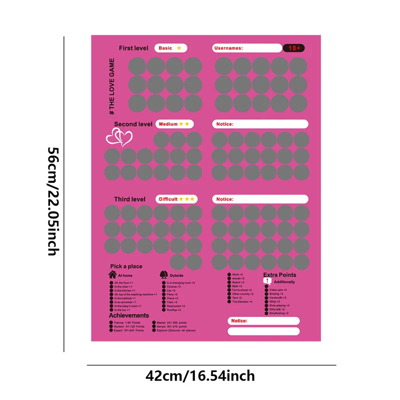 100 coisas para fazer entre casais casais jogos quarto scratch off poster 100 datas zero lista celebrar momentos memoráveis