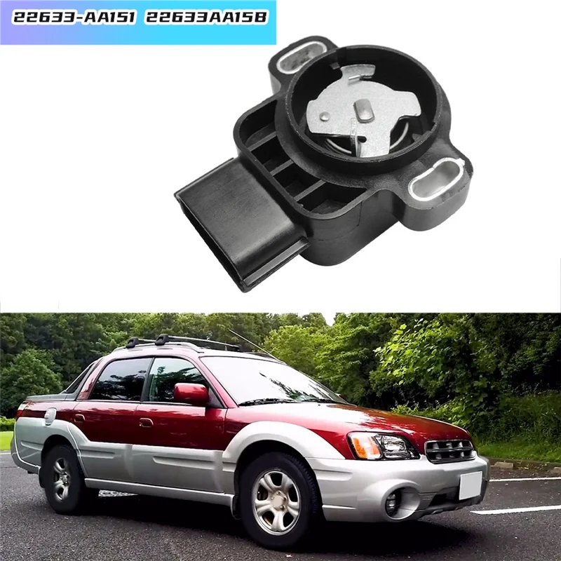 22633-AA151 22633AA15B Sensore di posizione dell'acceleratore a pedale TPS per Subaru Forester Impreza Legacy Outback Sostituzione