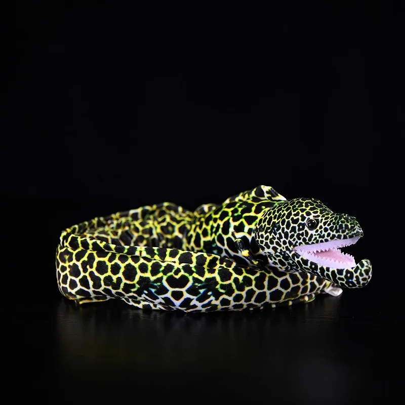 

Simulated Kangji Eel Doll Cute Starry Eel Plush Toy Lifelike Animals Simulation Stuffed Doll Kawaii Toy Gifts