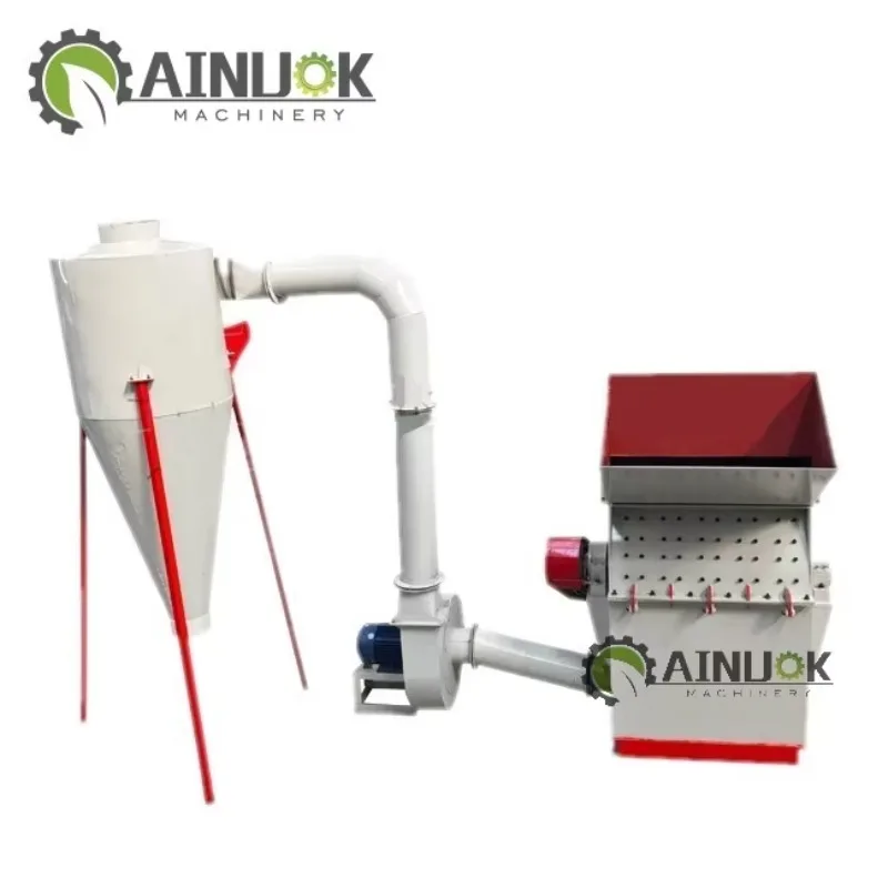 Farming Use Electric Motor Powder Making Machine Sawdust Hammer Mill Engine and Gear Core Components with Bearing