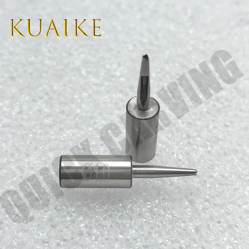 10 قطعة ATOM GBOS EMMA اللكم بت HSS الناخس الجلود اللكم سكين آلة قطع الملحقات ل اللكم أقمشة البوليستر #3