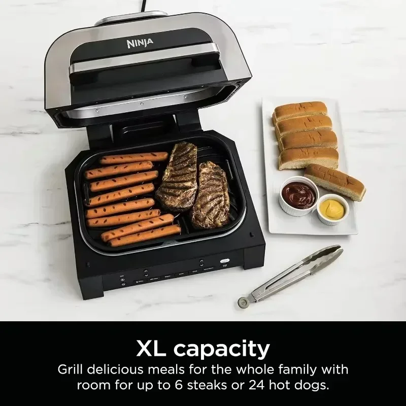 Foodi Smart XL-Gril d'intérieur 6 en 1, Ninja DG551, avec lisier à air, rôtir, cuire, griller et se déshydrater, Foodi Smart Therye.com, 2e génération