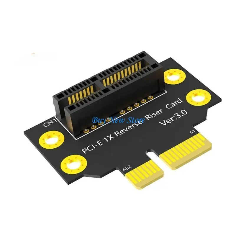 20CE PCIE 90 Derajat Kartu Terbalik PCIE 1X Ke 1X Adaptor Konverter Papan Riser