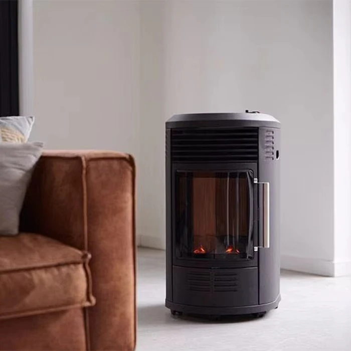 

Classic Design Real Flame Portable Gas Heater Indoor 3.4 KW Mobile Room LPG Gas Heater With Safety Protection