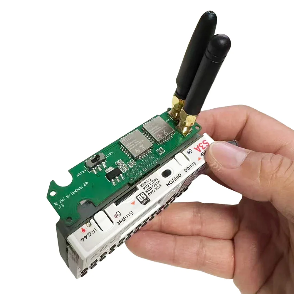 

Wireless 2-in-1 RF Module for M5Stack Cardputer CC1101 and NRF24 Compatible with For Bruce Firmware Custom Frequency