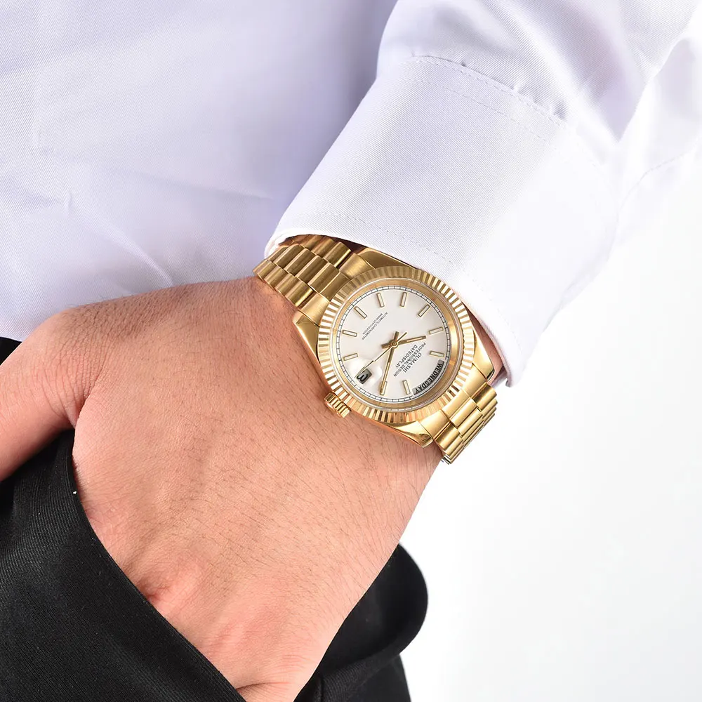 36mm/40mm Miyota 8285 Watch for Men Automatic Movement Mechanical Watches with Sapphire Glass Case Waterproof
