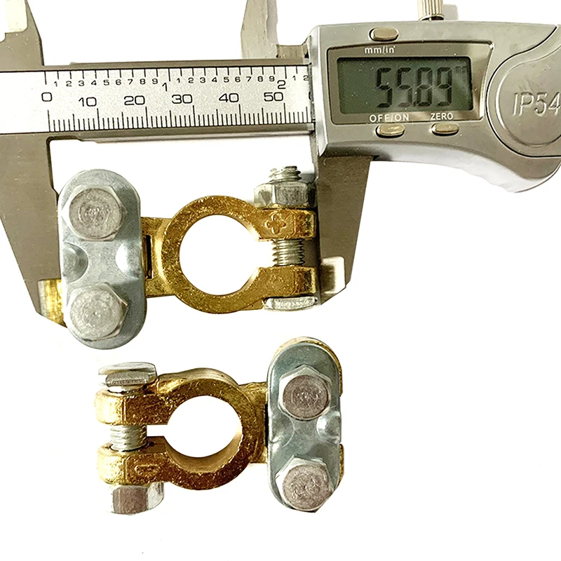 車、バン、キャラバン、トラック用の12Vバッテリーターミナルコネクター2個 – ユニバーサルレジャークランプ