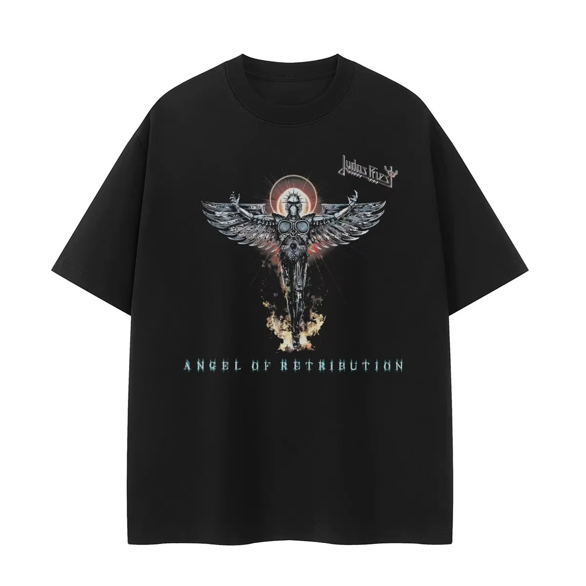 

Judas Priest Band винтажные американские уличные VTG свободные хлопковые футболки с круглым вырезом и короткими рукавами в стиле рок, мужские и женские футболки