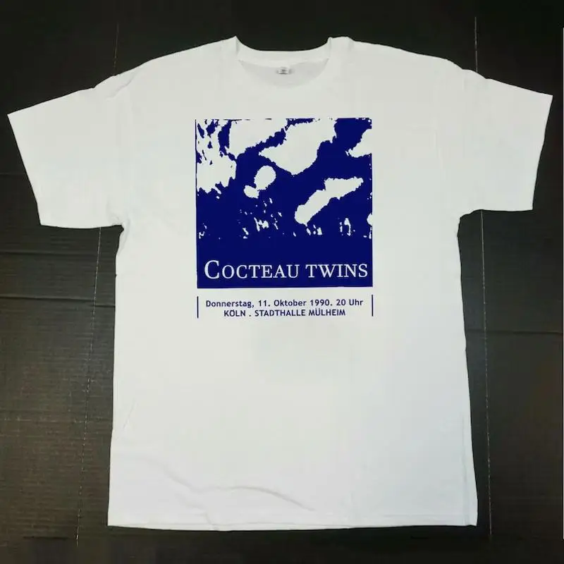 

Cocteau Twins T Shirt 1990 White Cotton Lt397