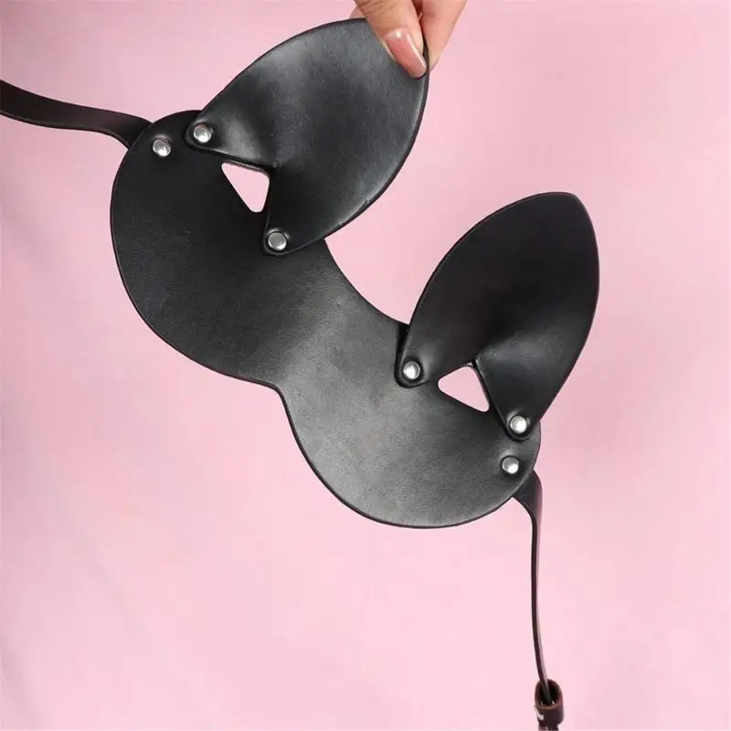 652F قناع جلدي قناع حفلة تنكرية لأزياء الهالوين التنكرية #2