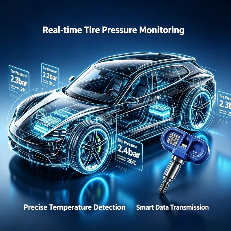 

For Tesla Model 3 Y S X 2020-2024 Tire Pressure Monitor Sensors BLE Bluetooth TPMS Sensor Replaces 1490701-01-B 1490701-01-C
