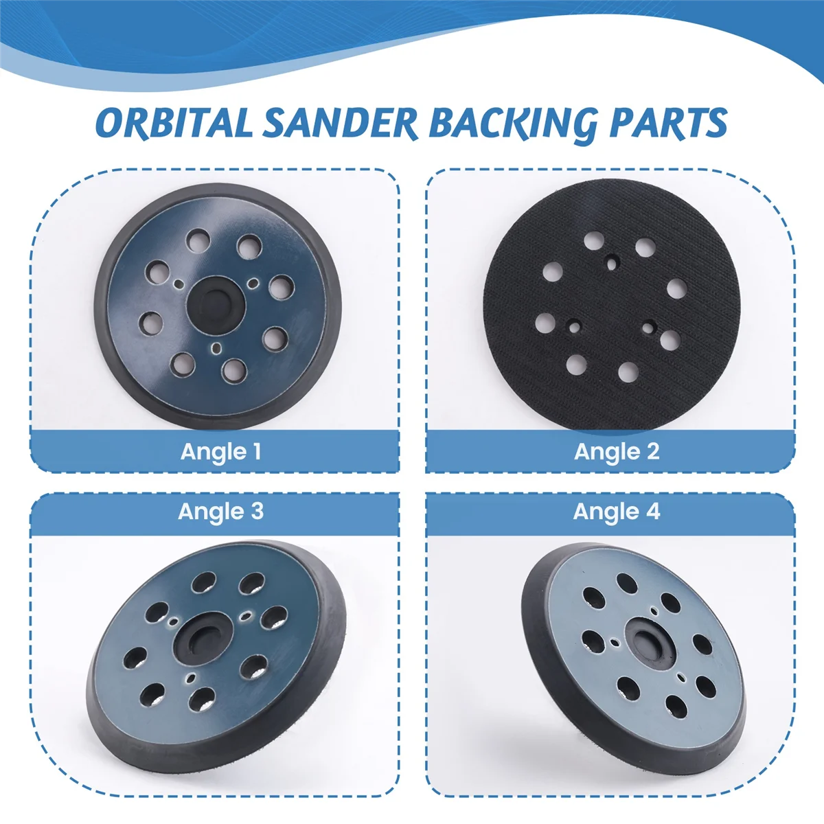 

5-дюймовая опорная подставка для гусеничной шлифовальной машины для Makita Bo5010 Bo5021 Bo5041 Mt922 Mt924 HOT