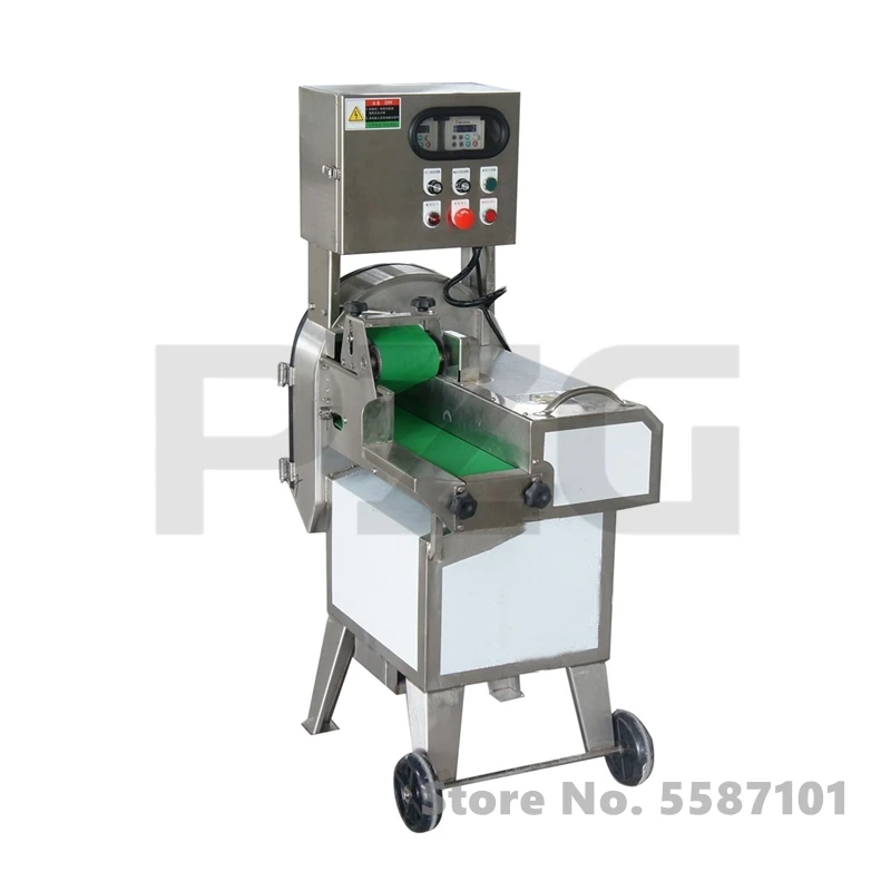 Automatic Leaf Vegetable Spinach Cutter Cutting Machine For Shred Slice Strip Chip Vegetable Slicer Cutter Shredder Machine