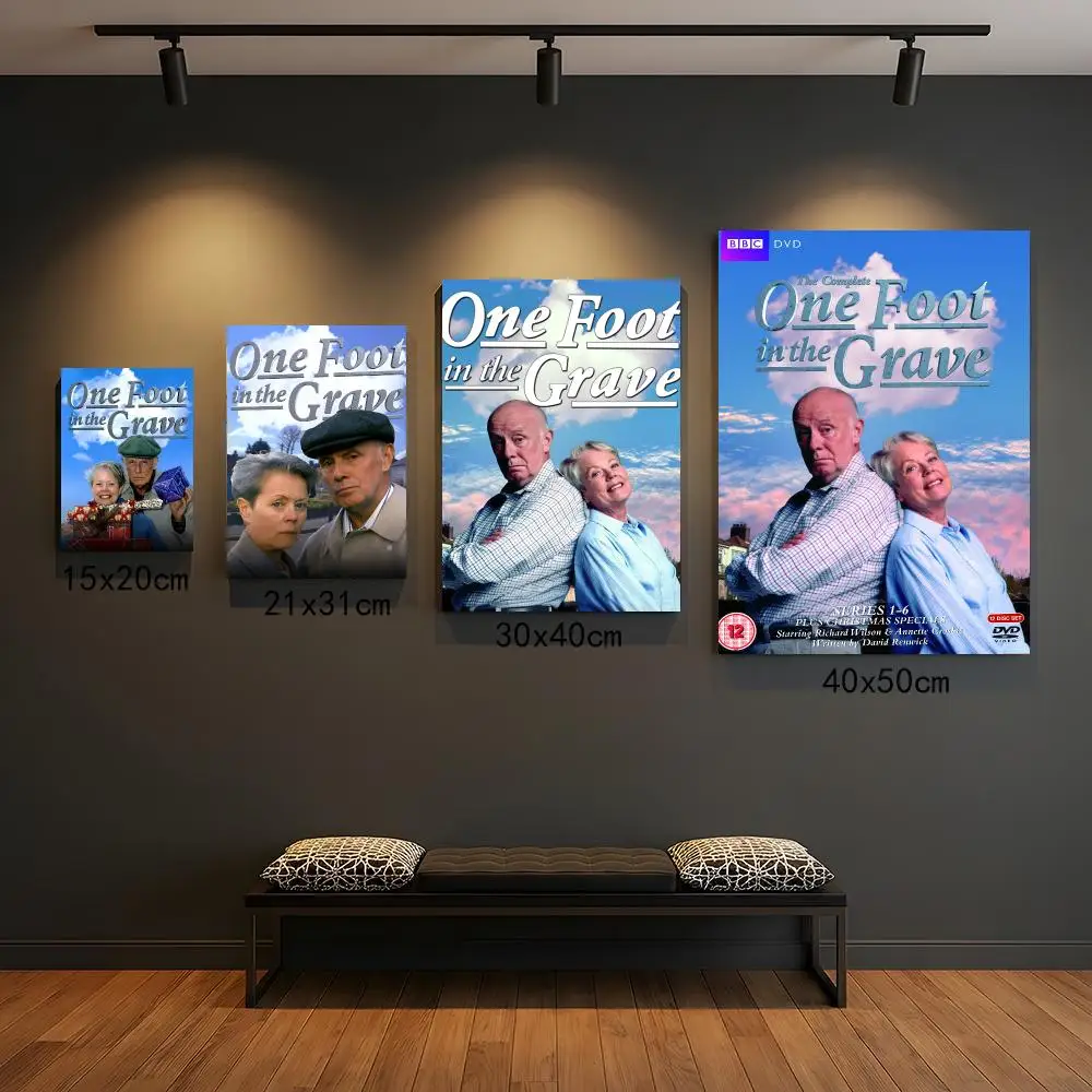 tv series O-One Foot in the Grave-E Painting Calligraphy Elegant Botanical Decor for Living Room Modern Interior Design