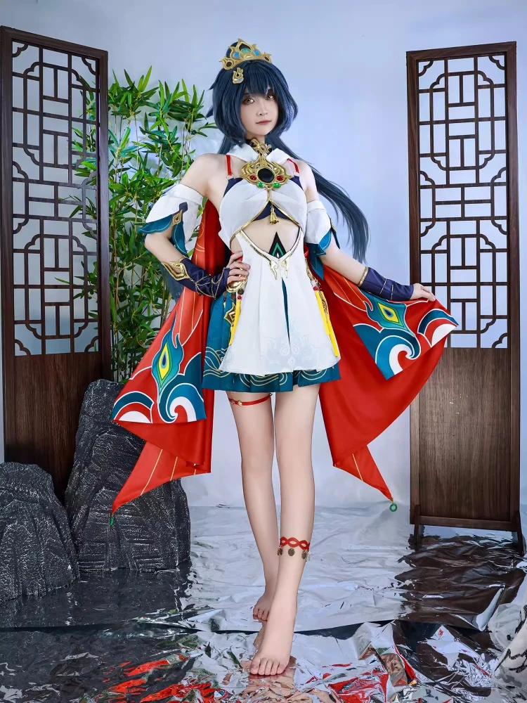 

Yunli Cosplay Uniform Game Honkai: Star Rail Anime Women Sexy Dress Costume Role Play Clothing Halloween Party Outfit 2024 New