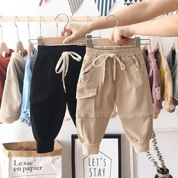 Boys Cotton Cargo Pants 1