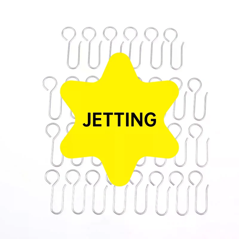 30Pcs Handy Curtain Accessories Metal Curtain Track Install Hooks S Shaped Metal Ceiling Shower Curtain Decoration Hooks