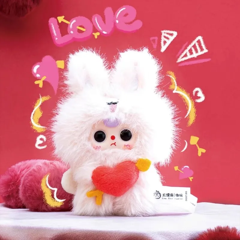 Baby Three Cupid Viny Plush Toy Blind Box Series Cute Mini Doll Backpack Pendant Exquisite Keychain Mystery Box Surprise Gifts