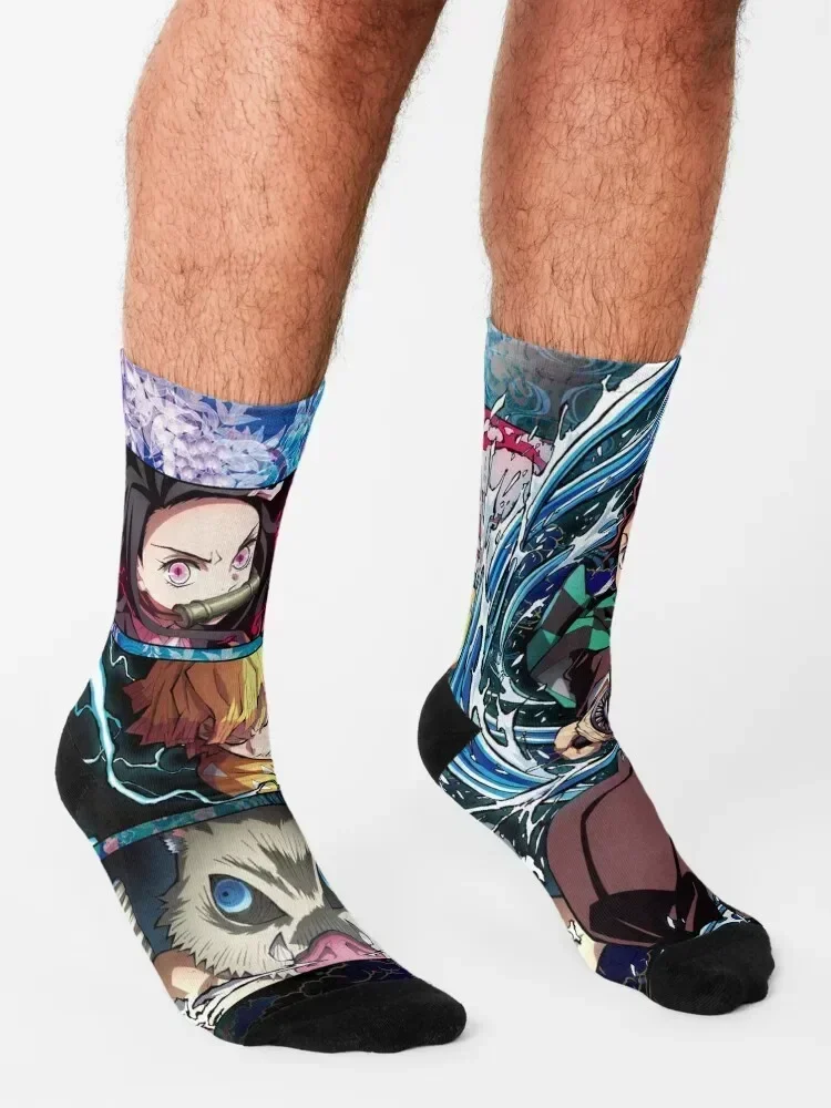 جوارب كوتاك كوتاك بيرتيراك بيرساما الهوائية للهالوين الملونة لأرضية كرة السلة للأولاد والبنات