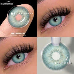 EYESHARE 1Pair Color Contact Lenses for Eyes Natural Colored Lens Gray Pupils Blue Eye Contacts Green Eye Lenses Brown Contacts