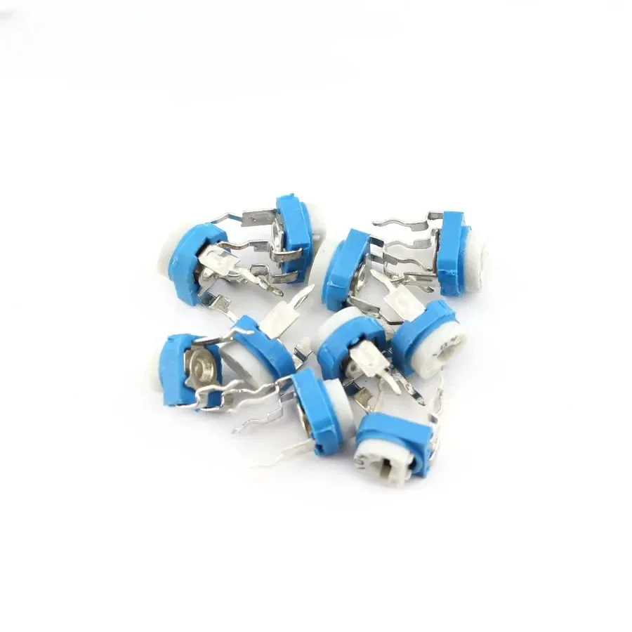 

150 шт. RM065 комплект потенциометра триммера 15 значений в ассортименте от 100 Ом до 1 МОм комплект регулируемых резисторов для ремонта печатных плат DIY