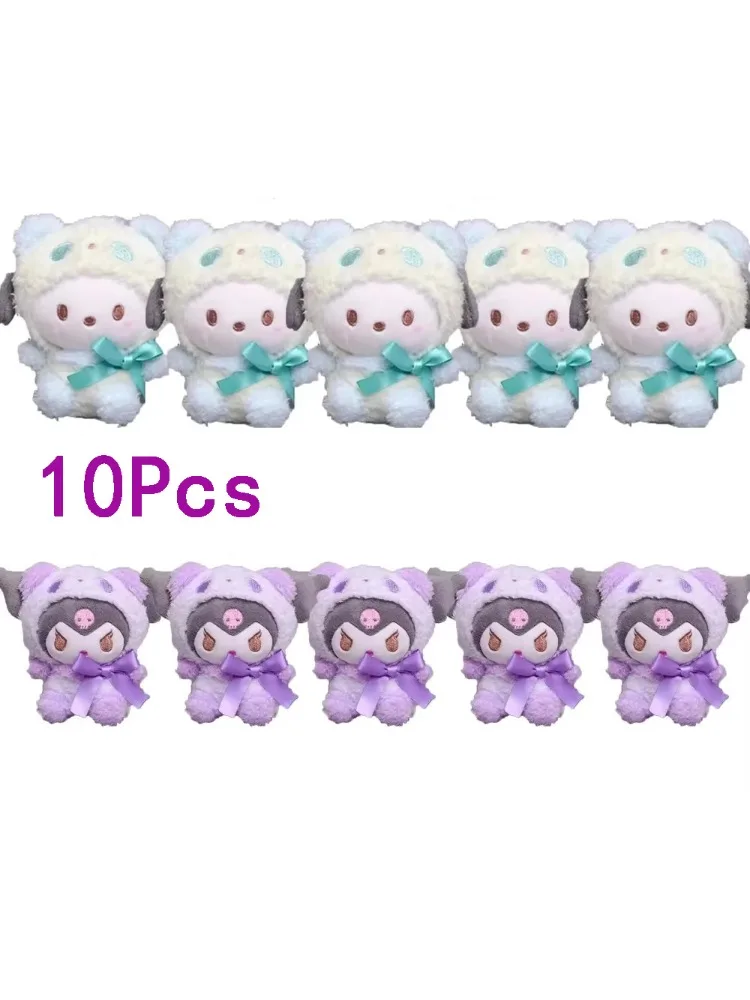 

Мягкие плюшевые брелоки-подвески Sanrio Kuromi, Hello Kitty, My Melody, игрушки-брелоки для сумок, украшения для сумок, подарки для девочек и детей на Рождество