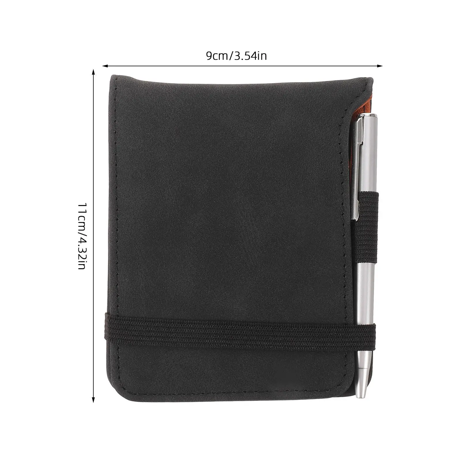 Golf Scorecard Book Faux Cover Minimalist Scorecard Holder for Golfers Portable Golf Score Record Book with No Bleed
