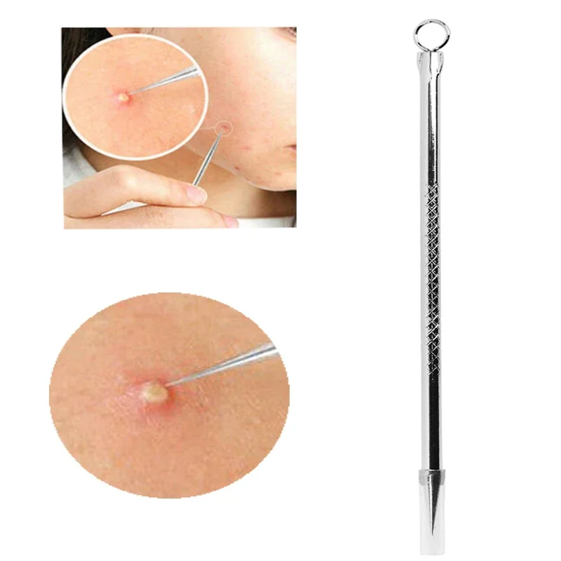 Acne Blackhead Remover Needles Black Spot Pimple Comedone Extractor Skin Care Women Beauty Acne Treatment Pore Cleanser 1PC