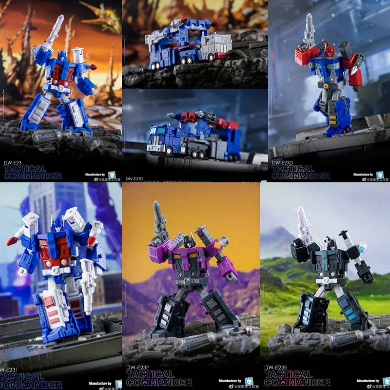 NEW DR.WU Transformation DW-E23 DW-E23T DW-E23D DW-E23B DW-E23P Ultra Magnus Commander G1 Mini Action Figure Toys