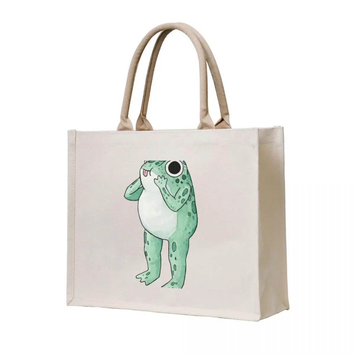 

Head Empty Frog Tote Bag tote bag woman Women's shopper Woman shopper bag
