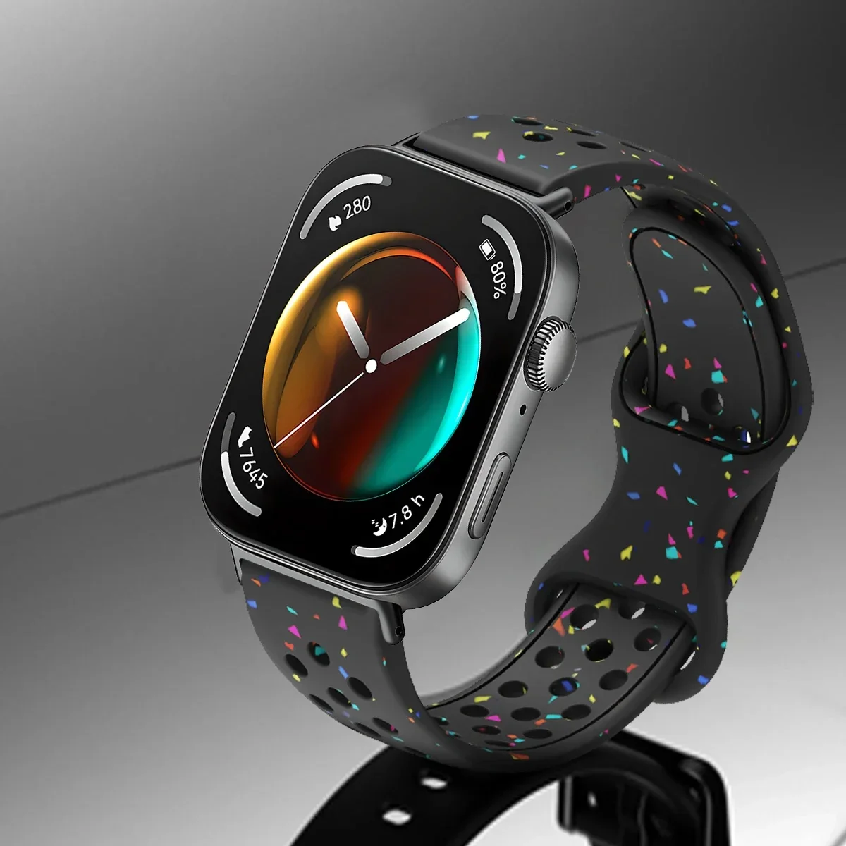 Cinturino sportivo in silicone per Huawei Watch Fit 3 2 1 cinturino modello timbro Correas braccialetto morbido per Huawei Watch Fit3/2/1 accessori