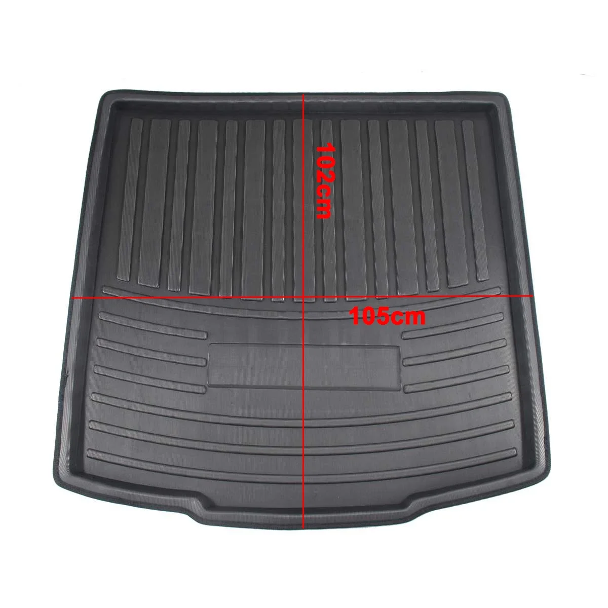 For SKODA Kodiaq 5/7 Seat Seater 2017 2018 2019 Matt Mat Floor Carpet Kick Pad Car Cargo Liner Boot Tray Rear Trunk Cover